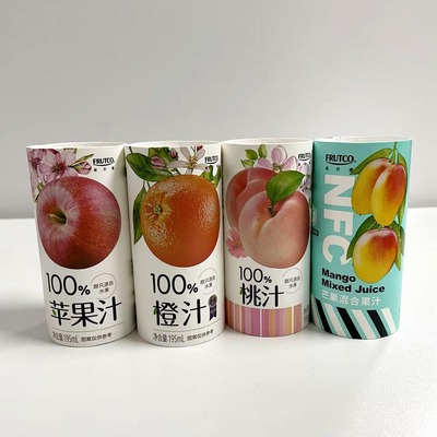 橙宝100%NFC苹果汁橙汁桃汁饮料