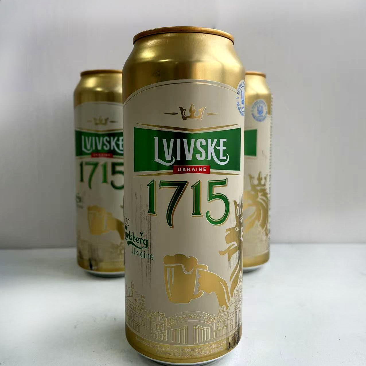 嘉士伯利沃夫1715啤酒480ml原麦汁浓度11.1°P夏日 畅饮啤酒饮料