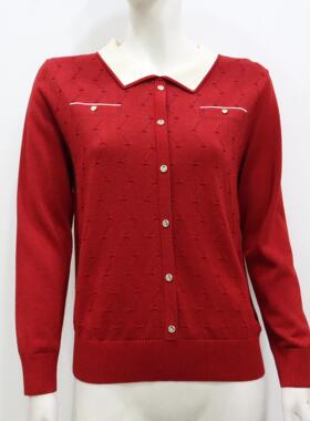 秋潇58058中老年女装时尚妈妈装新款高档莱赛尔天丝长袖打底衫