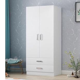 家用收纳简约衣柜现代卧室用储物柜实木出租房简易衣橱小户型儿童