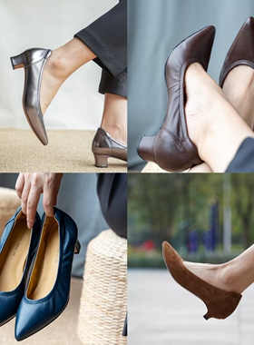 壹家Shoes特惠集合J，尖头小枕头单鞋