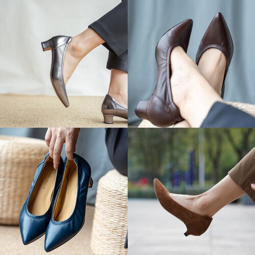 壹家Shoes特惠集合J，尖头小枕头单鞋