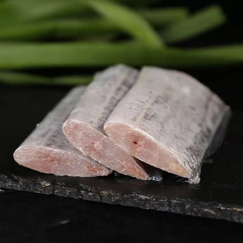 海鲜新鲜速冻无冰带鱼段3-4厘米宽去头去尾带鱼中段营养丰富500g