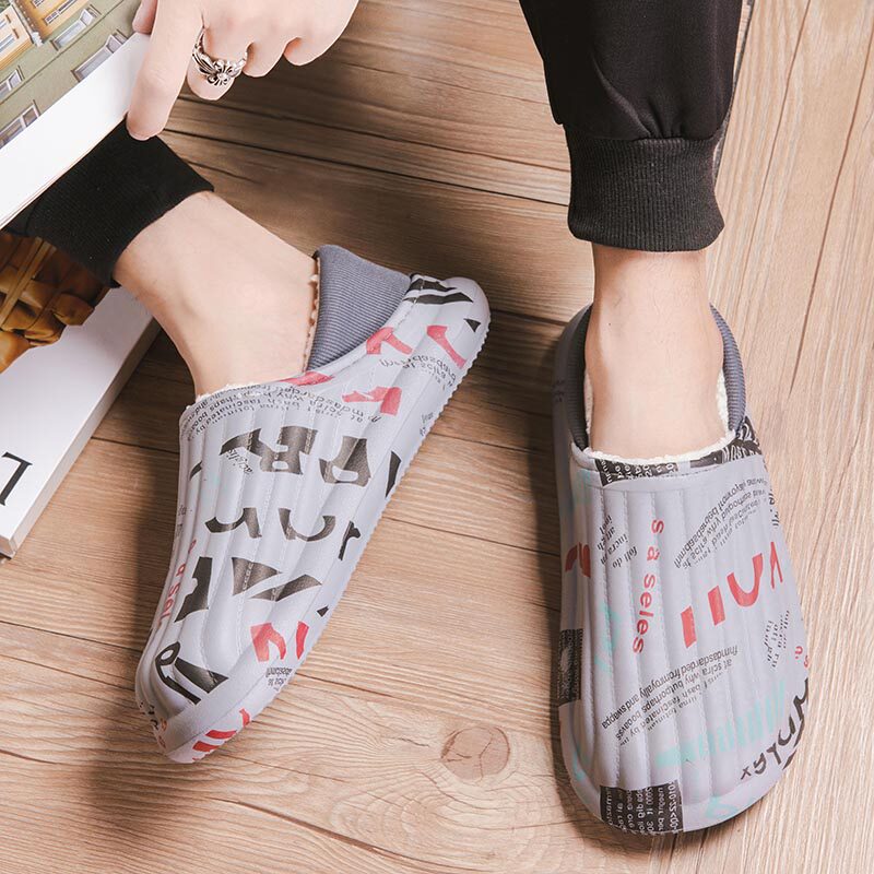 EXTREME COLD NORTHEAST THICKENED SNOW BOOTS 47 BREAD COTTON SHOES MENS EXTRA LARGE SIZE 46 WINTER VELVET WARM COTTON SLIPPERS WOMEN