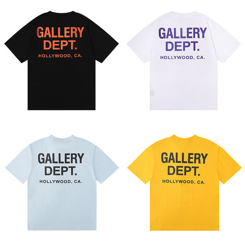 GALLERYDEPT短袖字母标语T恤夏