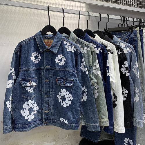 DenimTears休闲牛仔夹克外套潮