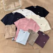 基础款 短袖 美式 KITH经典 高街潮牌夏季 纯棉百搭休闲纯色圆领T恤FOG