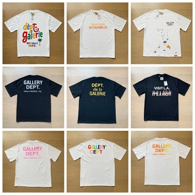 GALLERYDEPT短袖美潮高街T恤男
