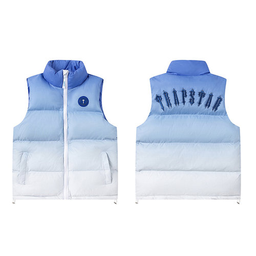 trapstar渐变保暖马甲棉服外套潮