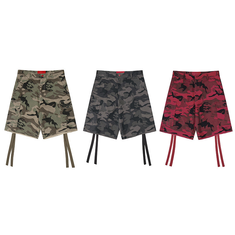 Hellstar Camo Shorts