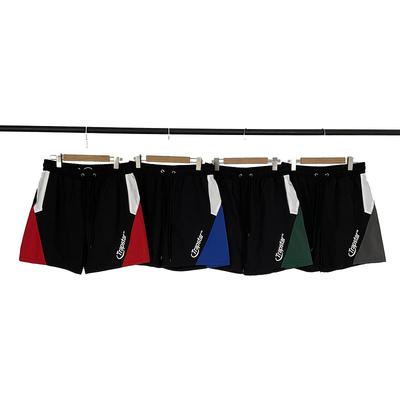 trapstar撞色刺绣不过膝沙滩短裤