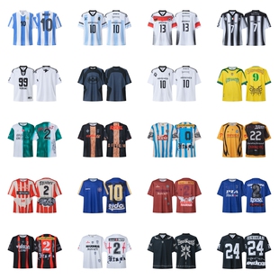 American retro trendy sports short sleeved T-shirt jersey