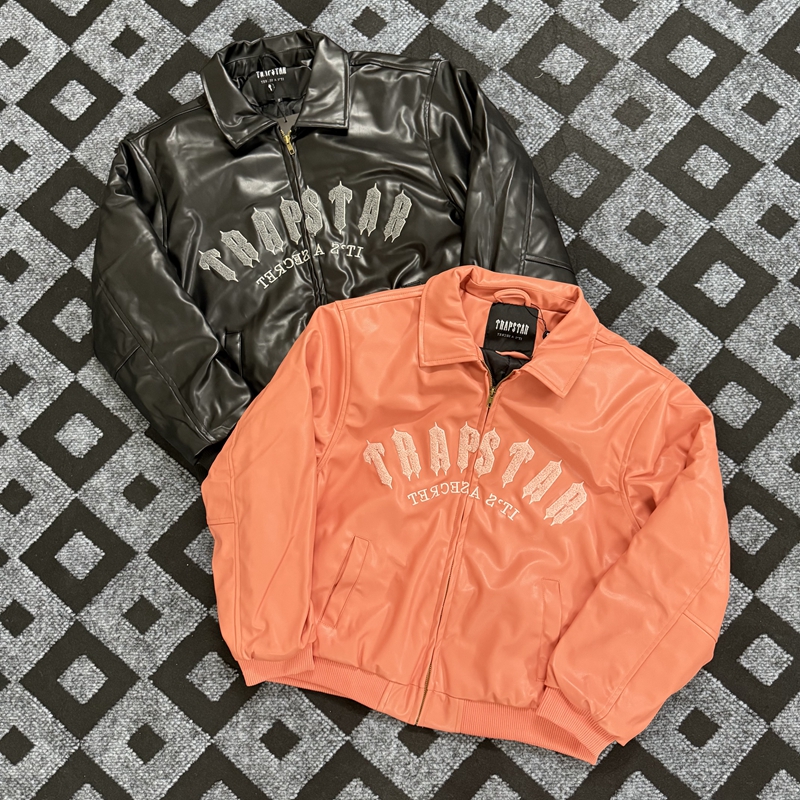 trapstar美潮字母加棉夹克外套男