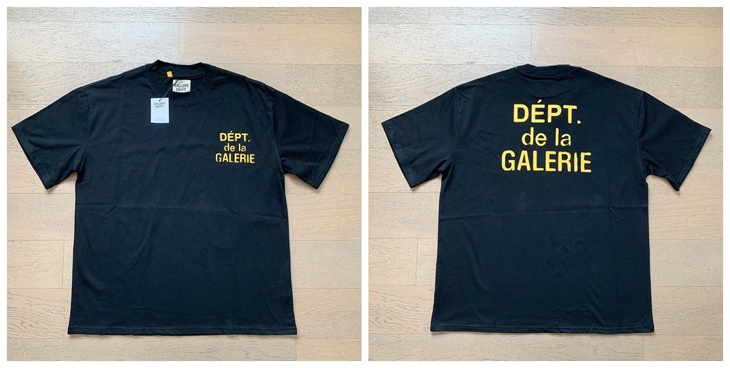 thumbnail for GALLERY DEPT T SHIRTS Loose cotton crewneck short sleeve T-shirt for summer unisex on the high street