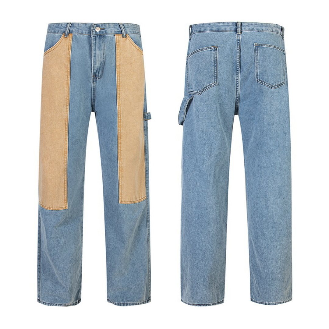 Represent美潮设计直筒牛仔长裤