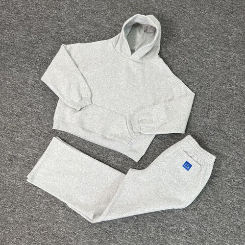 Akimbo秋冬运动休闲加绒卫衣套装