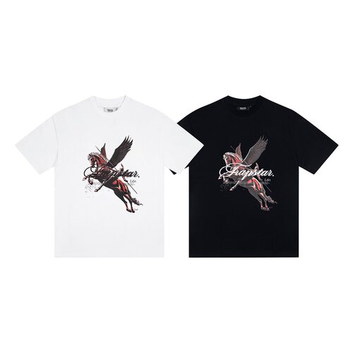 trapstar美潮飞马骑士短袖T恤夏