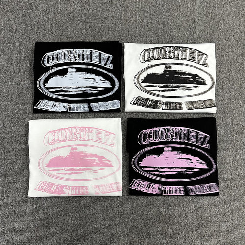 Corteiz恶魔岛经典款短袖情侣T恤