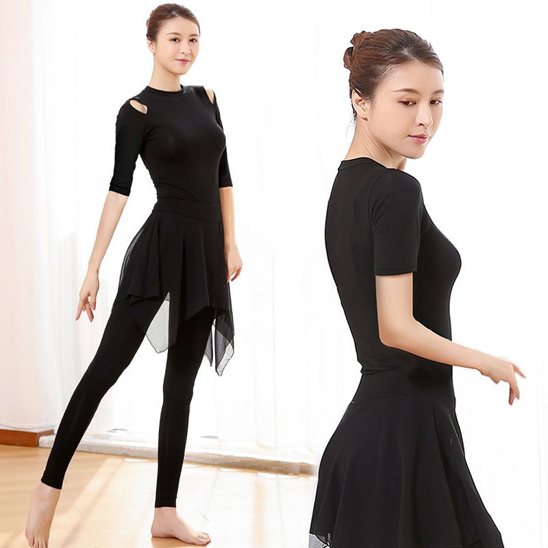 舞蹈练功服套装女成人拉