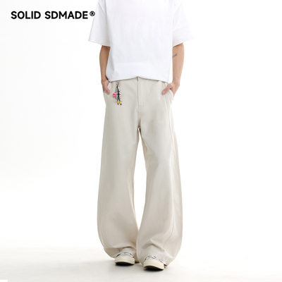 美式cleanfit休闲长裤男女莱塞尔