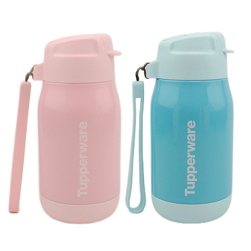 特百惠儿童温水不锈钢保温杯正品