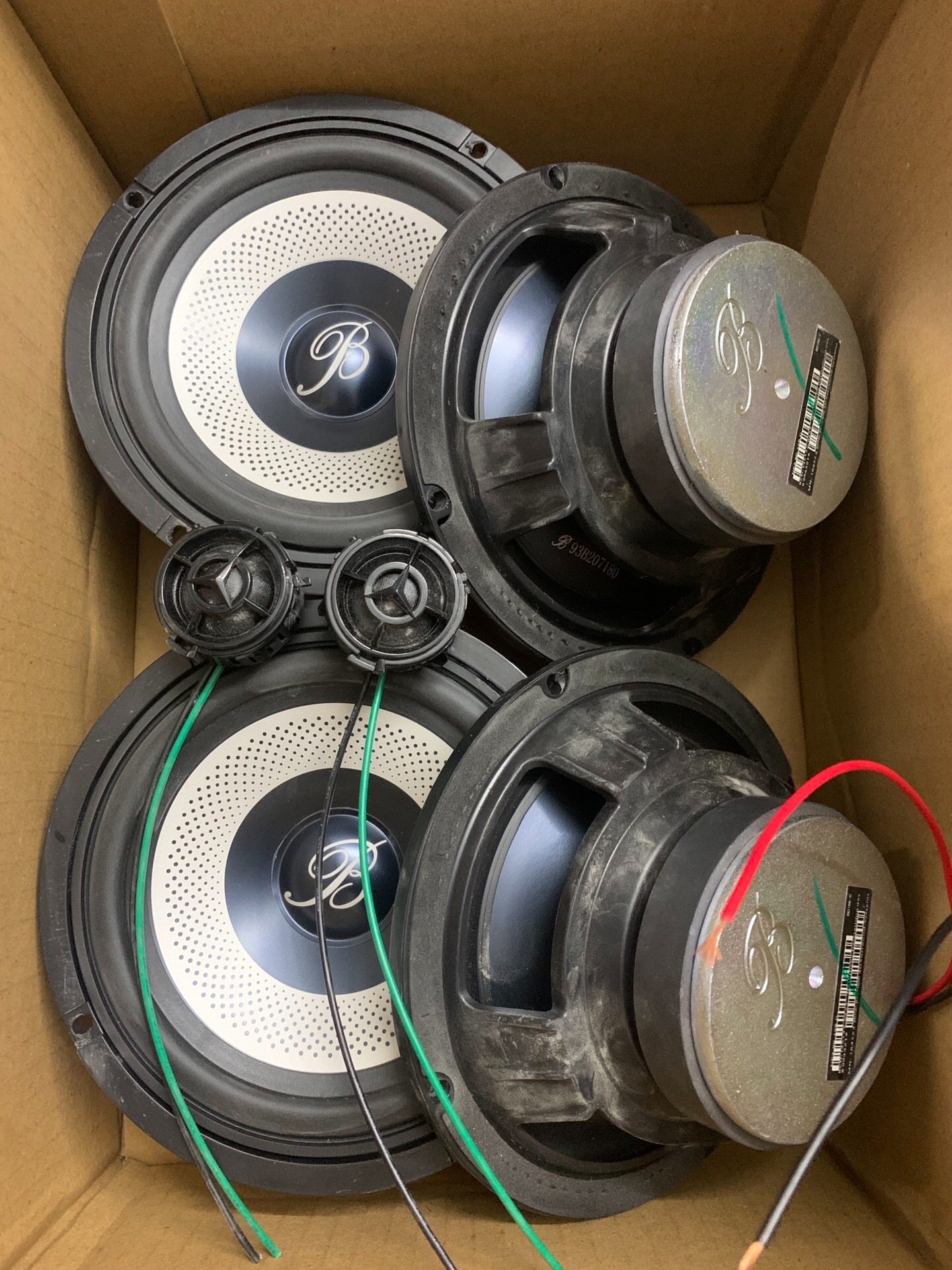 Original imported Voice of Berlin 6.5-inch mid-woofer car car audio home upgrade and modification