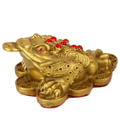 朴器铜金蟾b02摆件