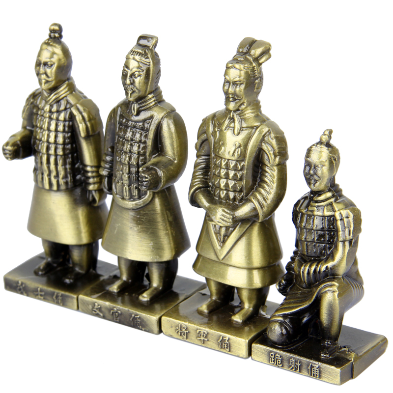 朴器摆件合金西安铜车马礼品