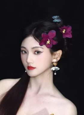 新中式秀禾服发饰古风汉服发饰