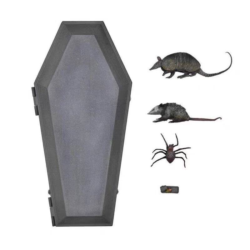 现货NECA 环球怪物 吸血鬼德古拉 棺材配件包 可动人偶