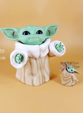 baby yoda 尤达宝宝手办星球大战美剧曼达洛人婴儿尤达外星人摆件