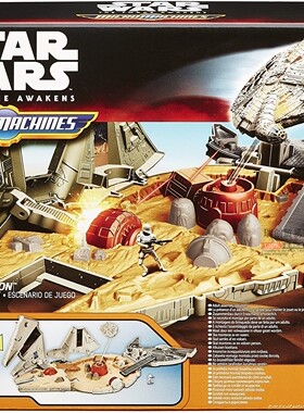 STAR WARS 星球大战 微型场景千年隼B3533 白兵 R2D2模型玩具现货