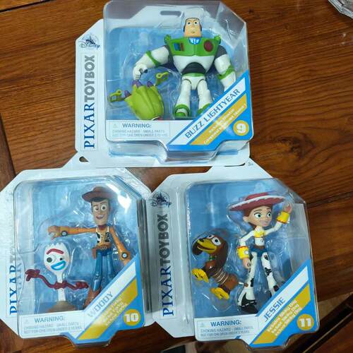 Disney迪士尼皮克斯巴斯光年ToyBox总动员4胡迪人偶模型儿童玩具