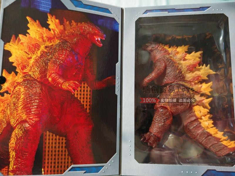 红莲哥斯拉怪兽之王手办模型