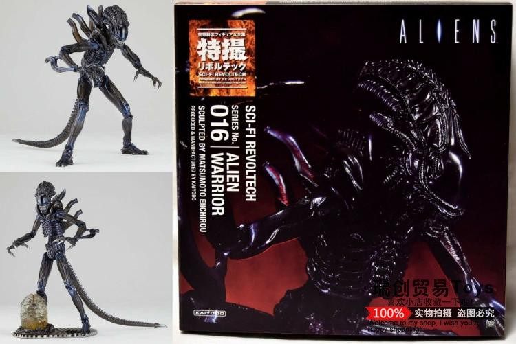 山口式特撮异形 016异形战士 018异形母后 女王 手办人偶模型盒装