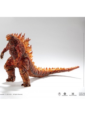 HIYA海雅Exquisite Basic系列红莲哥斯拉怪兽之王7英寸超可动手办