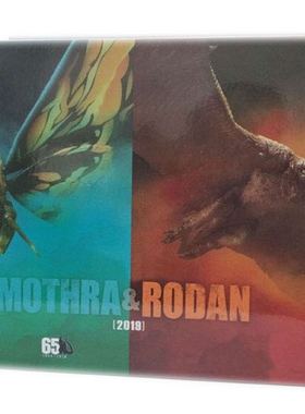 国产SHM 2019哥斯拉2 NECA怪兽之王 魔斯拉 拉顿套装可动手办模型