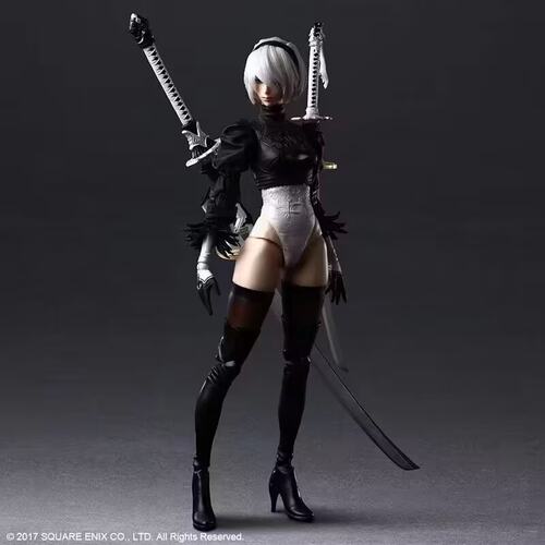 全新盒装现货PLAY ARTS PA改尼尔机械纪元2B可动手办模型礼物摆件