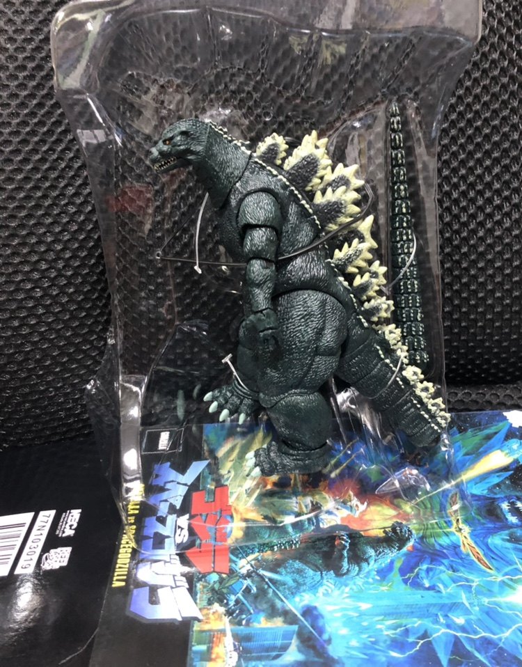 neca太空哥斯拉哥吉拉1994破坏神降临基多拉可动手办模型玩具摆件