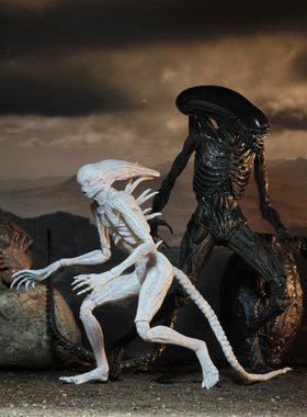 NECA 契约异形 Alien 异形狗 新变体异型10寸可动人偶 模型玩具