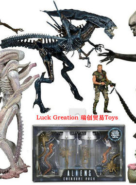 NECA异形契约铁血战士异形狗AVP抱脸虫异形蛋武器手办人偶公仔