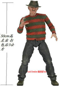 NECA 猛鬼街 弗莱迪 第 三部 Freddy 18寸1比4第二波手办人偶模型