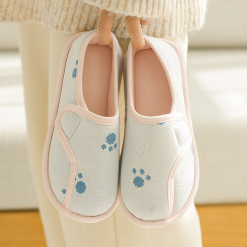 月子鞋产后春秋十月份可爱厚底