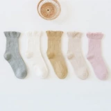 Летние тонкие дышащие послеродовые осенние гольфы для беременных для молодой матери, средней длины