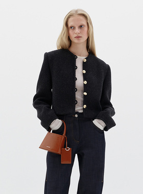 low classic韩国小众2023秋冬新款设计师品牌小香风百搭短款外套