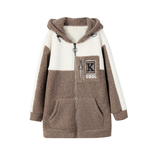 Демисезонная утепленная куртка, длинная удерживающая тепло толстовка с капюшоном для отдыха, средней длины, оверсайз