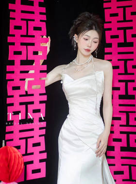 婚礼背景布玫红黑色网红拍照道具连体喜字婚房订婚结婚装饰布置