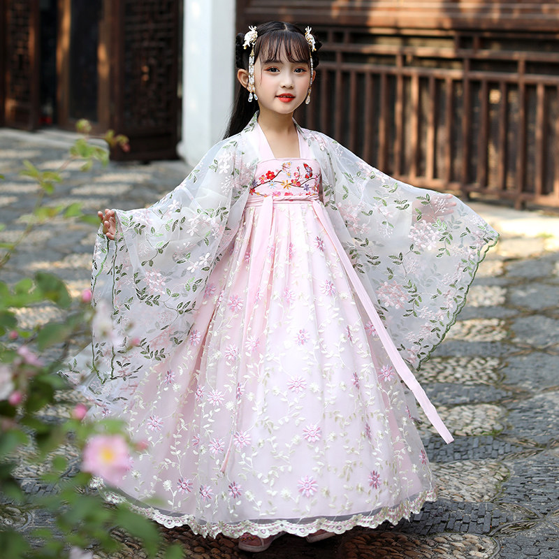 2021新款女童汉服秋季