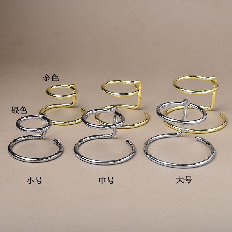 水晶球底座原石矿石玉石支架展示架家居铁艺摆件装饰跨境