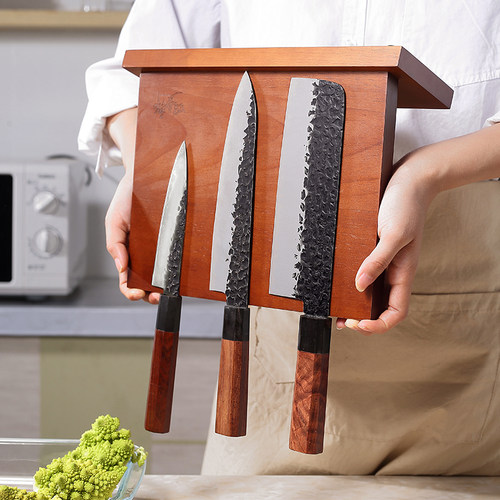 四夕郎磁力吸纳多功能刀座